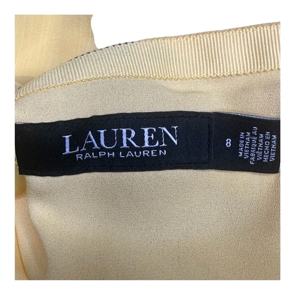 Lauren Ralph Lauren Floral Ruffle Trim Georgette Mini Skirt. Sz: 8 - Picture 6 of 7